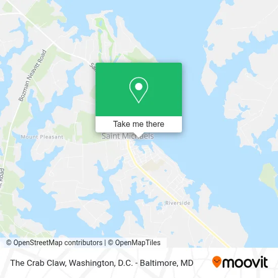 The Crab Claw map