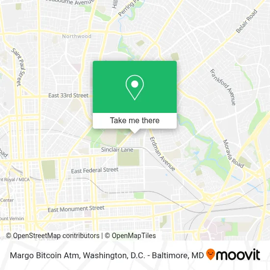 Margo Bitcoin Atm map