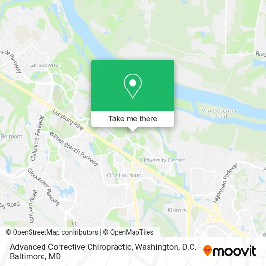 Advanced Corrective Chiropractic map