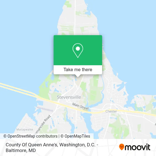 County Of Queen Anne's map