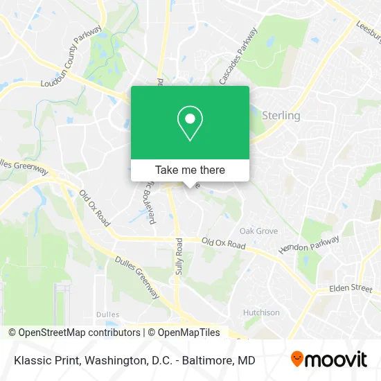 Klassic Print map