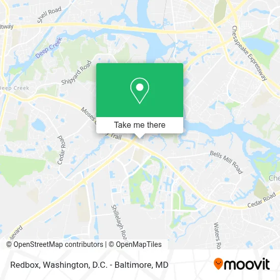 Redbox map