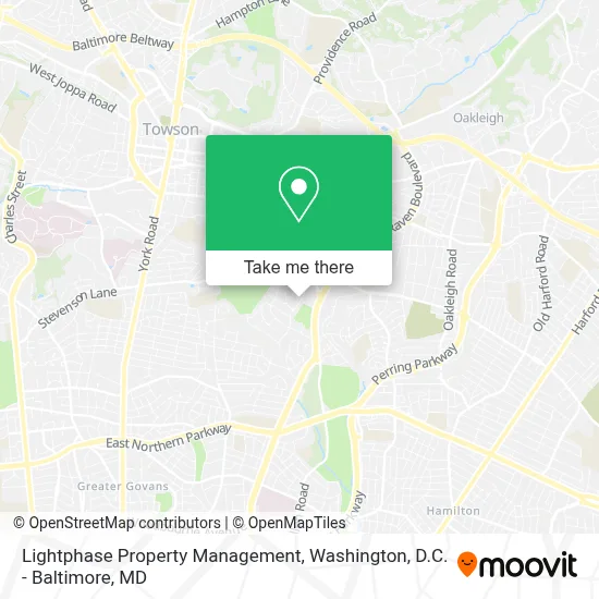 Lightphase Property Management map