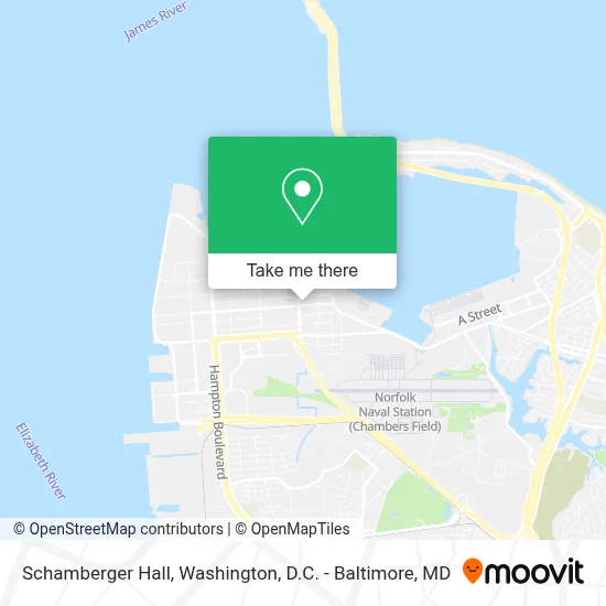Schamberger Hall map