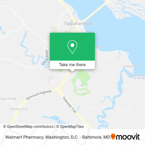 Walmart Pharmacy map