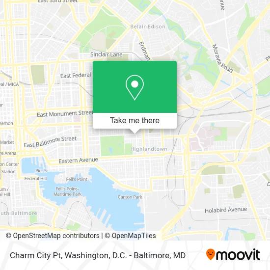 Charm City Pt map