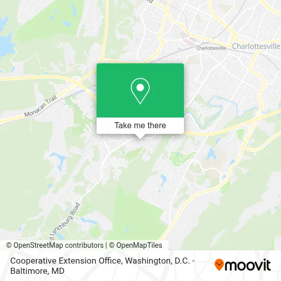 Cooperative Extension Office map