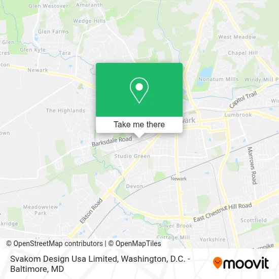 Svakom Design Usa Limited map