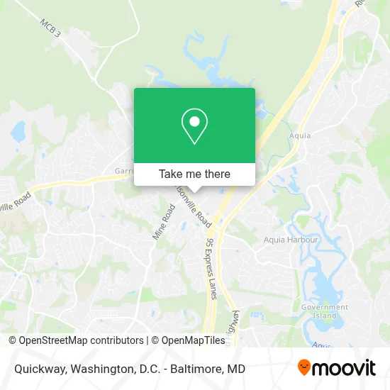 Quickway map
