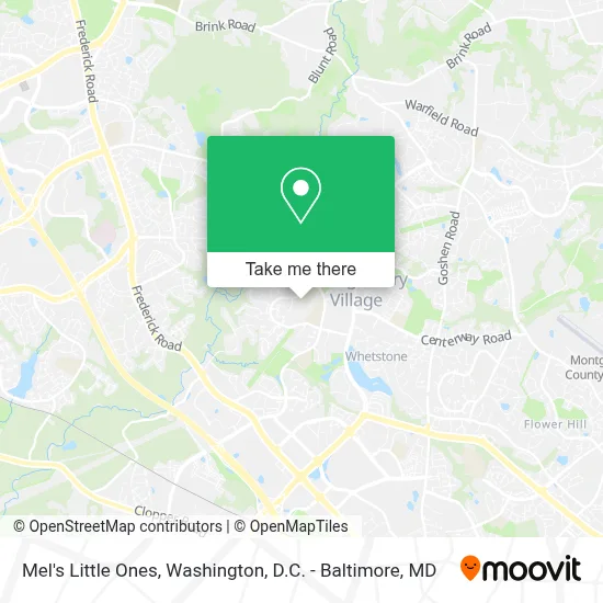 Mel's Little Ones map
