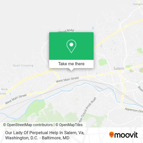 Our Lady Of Perpetual Help In Salem, Va map