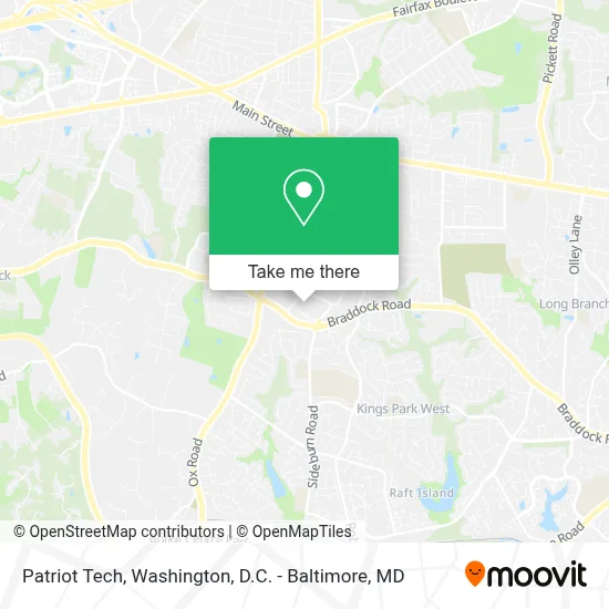 Patriot Tech map