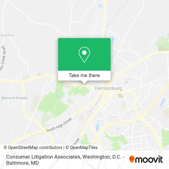 Consumer Litigation Associates map