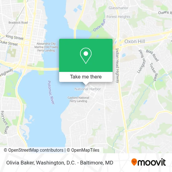 Olivia Baker map