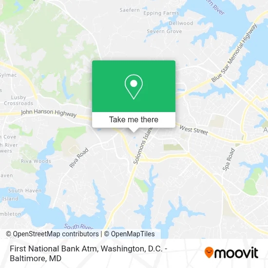 First National Bank Atm map