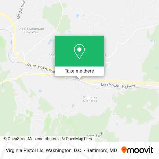 Virginia Pistol Llc map