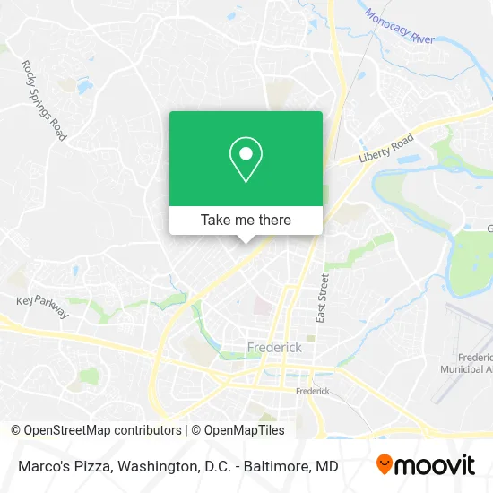 Marco's Pizza map