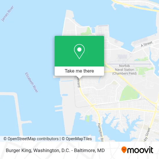 Burger King map