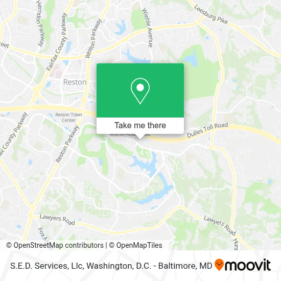 S.E.D. Services, Llc map