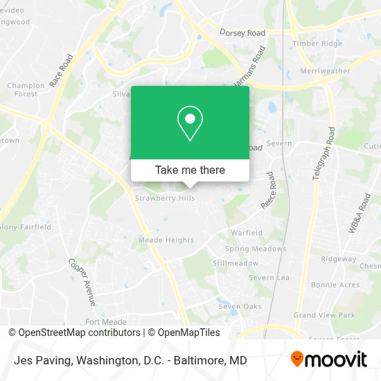 Jes Paving map