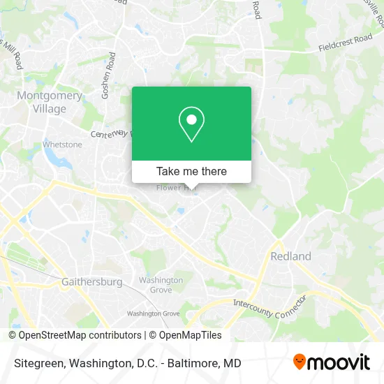 Sitegreen map