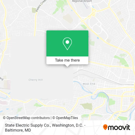 State Electric Supply Co. map
