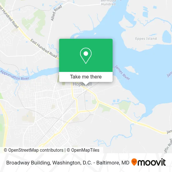 Broadway Building map