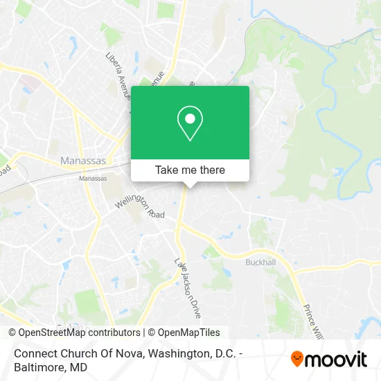 Connect Church Of Nova map