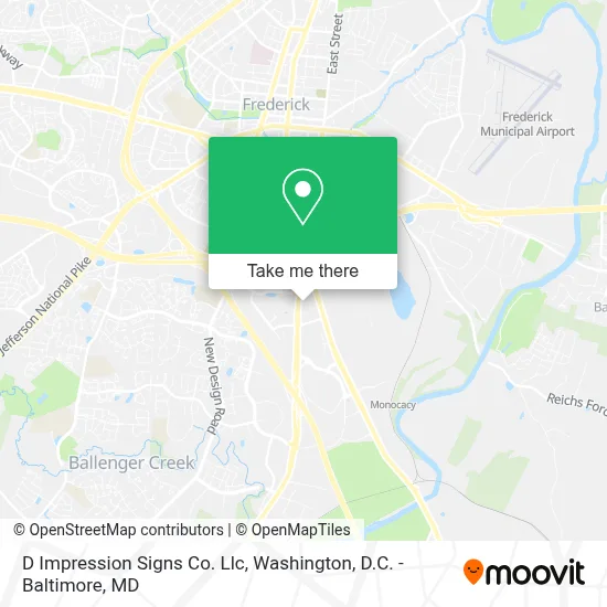 D Impression Signs Co. Llc map