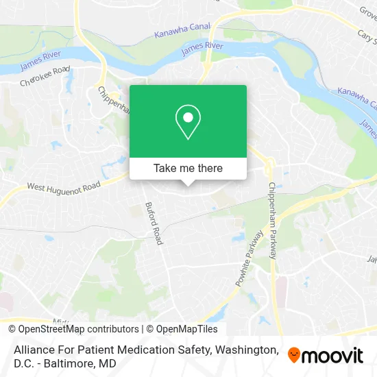 Alliance For Patient Medication Safety map