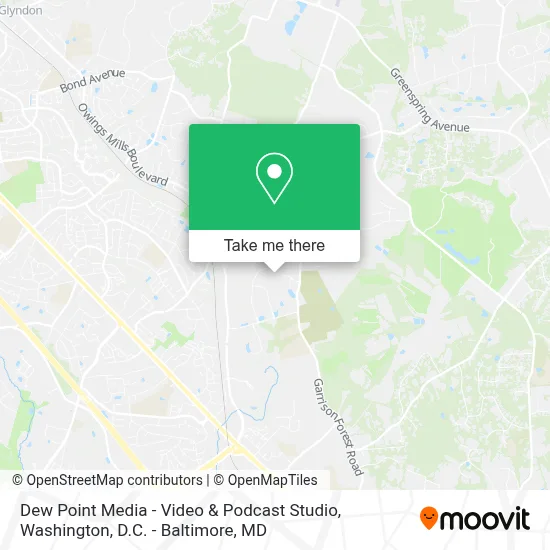 Dew Point Media - Video & Podcast Studio map