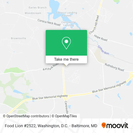 Food Lion #2522 map