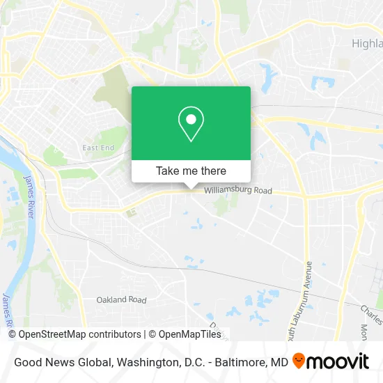 Good News Global map