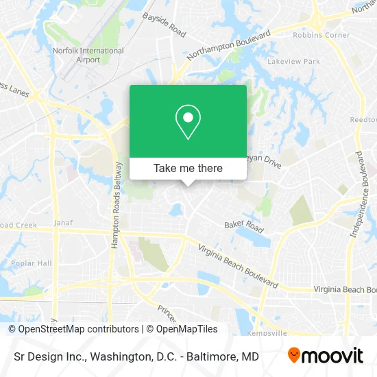 Sr Design Inc. map