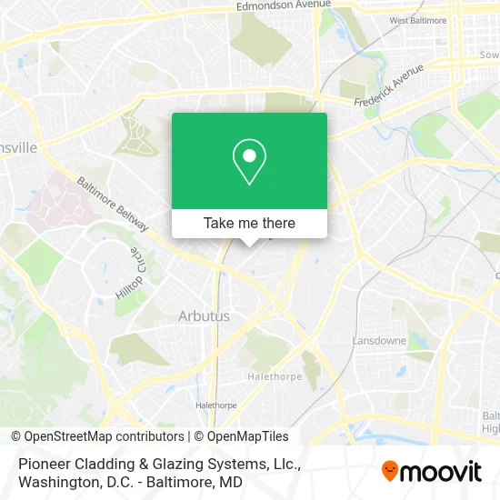 Pioneer Cladding & Glazing Systems, Llc. map