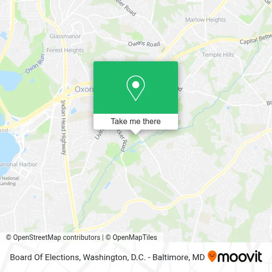 Board Of Elections map