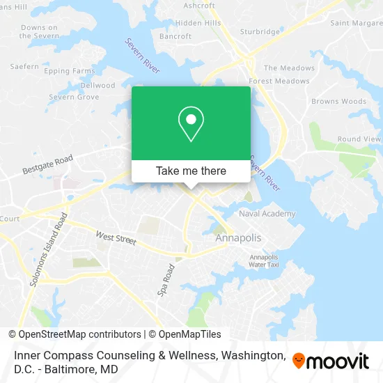 Inner Compass Counseling & Wellness map