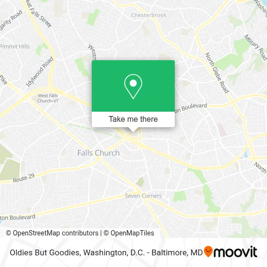 Oldies But Goodies map