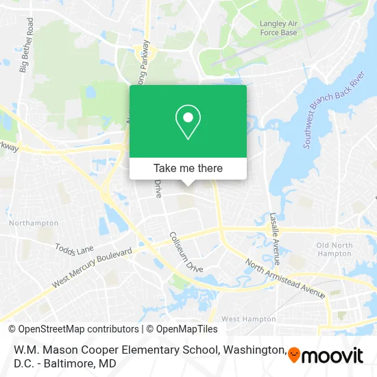 W.M. Mason Cooper Elementary School map