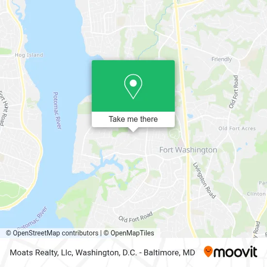 Moats Realty, Llc map