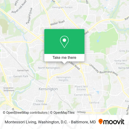 Montessori Living map