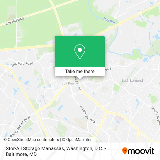 Stor-All Storage Manassas map