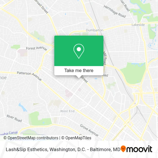 Lash&Sip Esthetics map