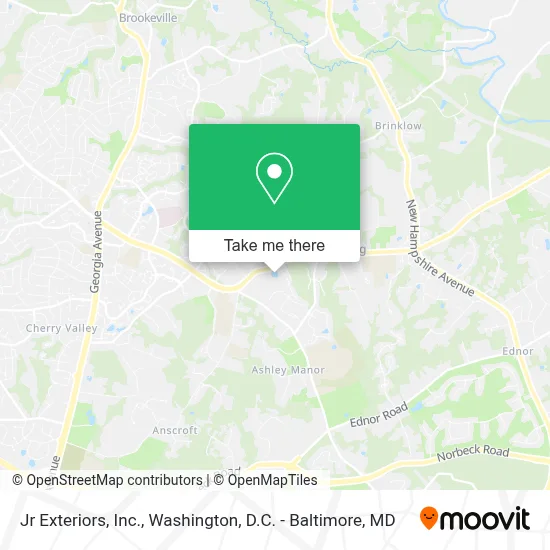 Jr Exteriors, Inc. map