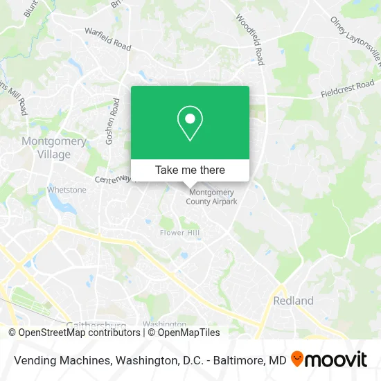 Vending Machines map