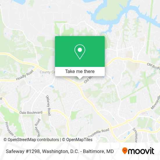 Safeway #1298 map