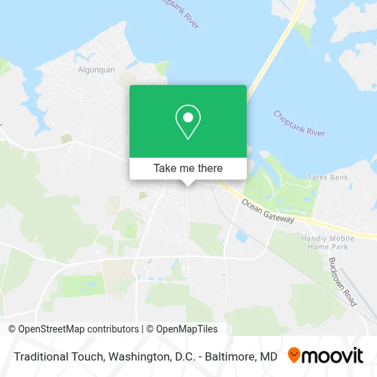 Traditional Touch map