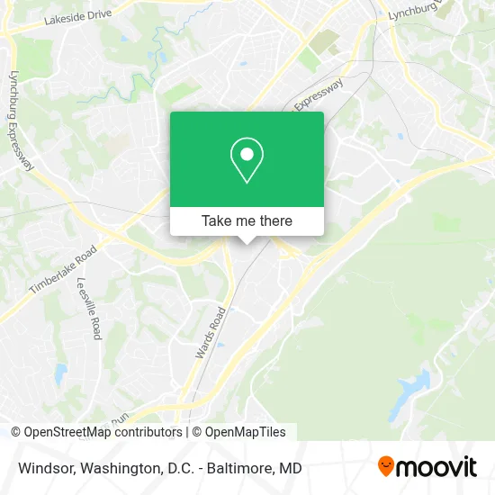 Windsor map