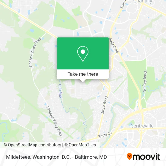 Mildeftees map