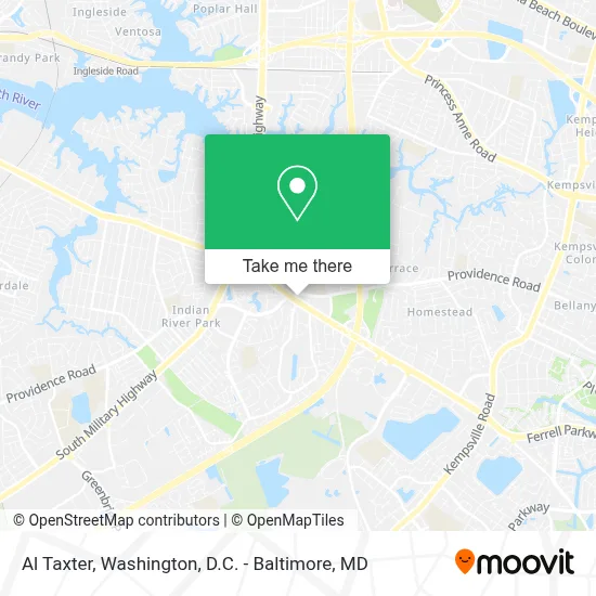 Al Taxter map